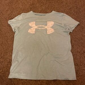 Under Armour Light Blue Short Sleeve Tee